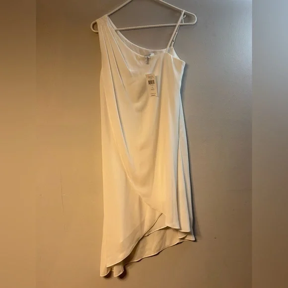 Max & Cleo White One Shoulder Sundress - Picture 10 of 10